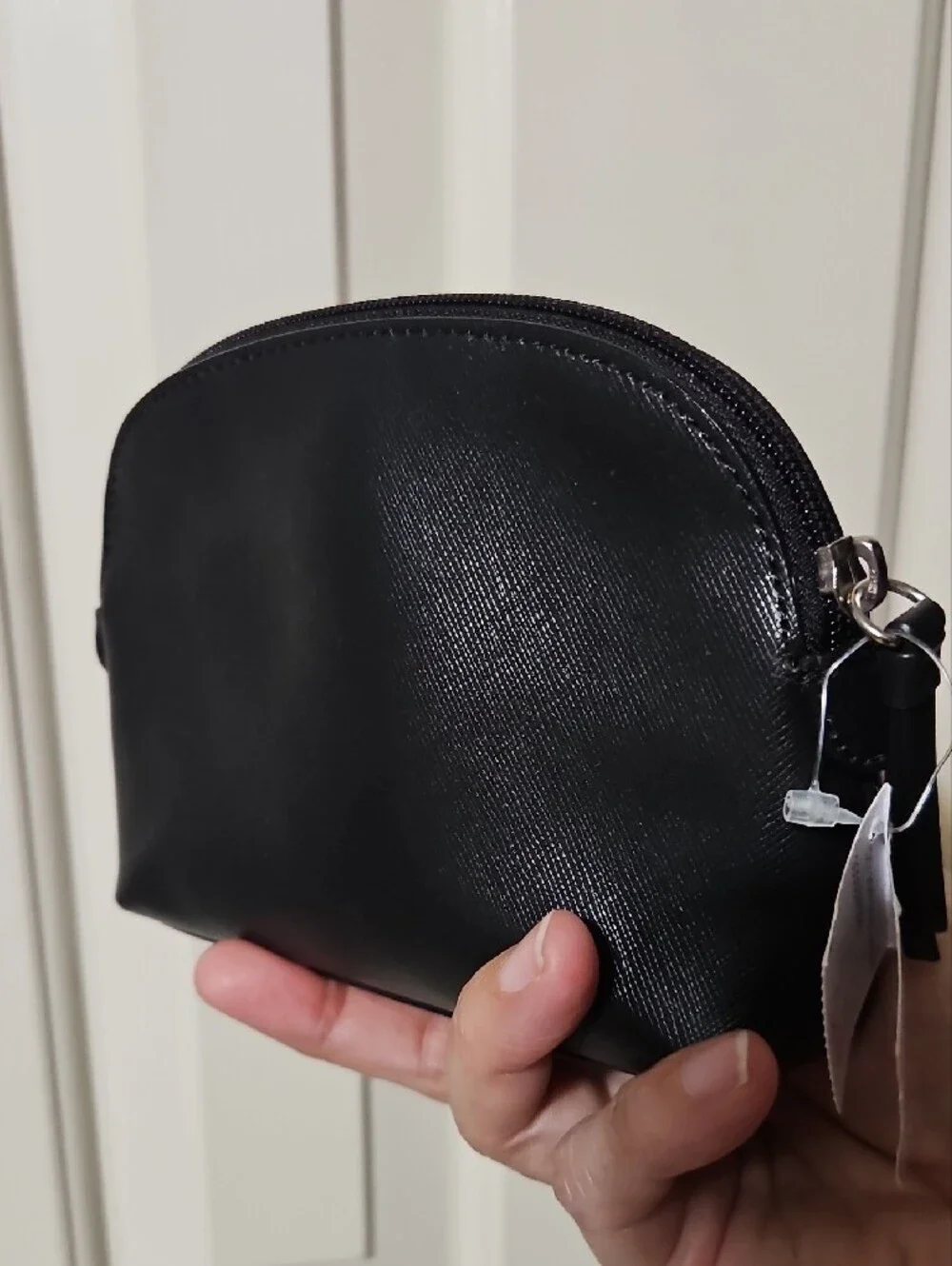 Coach NWT Darcy Saffiano Leather Pouch Small